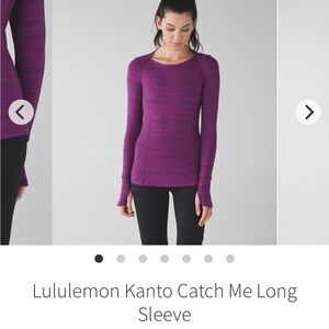 lululemon kanto catch me top